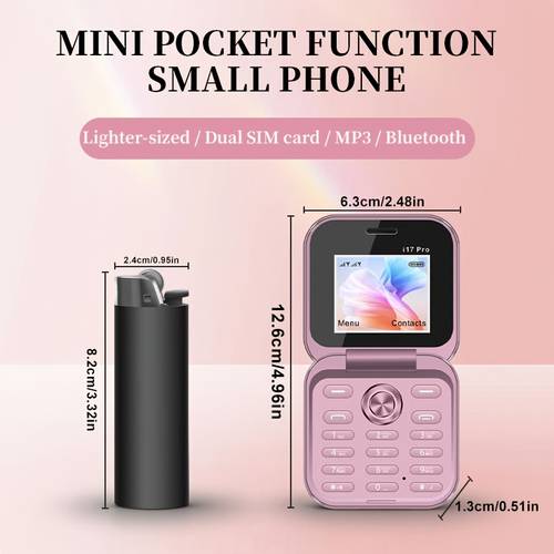 Laser- Body, Mini Foldable , , Backup Phone, 2 , Dual Standby