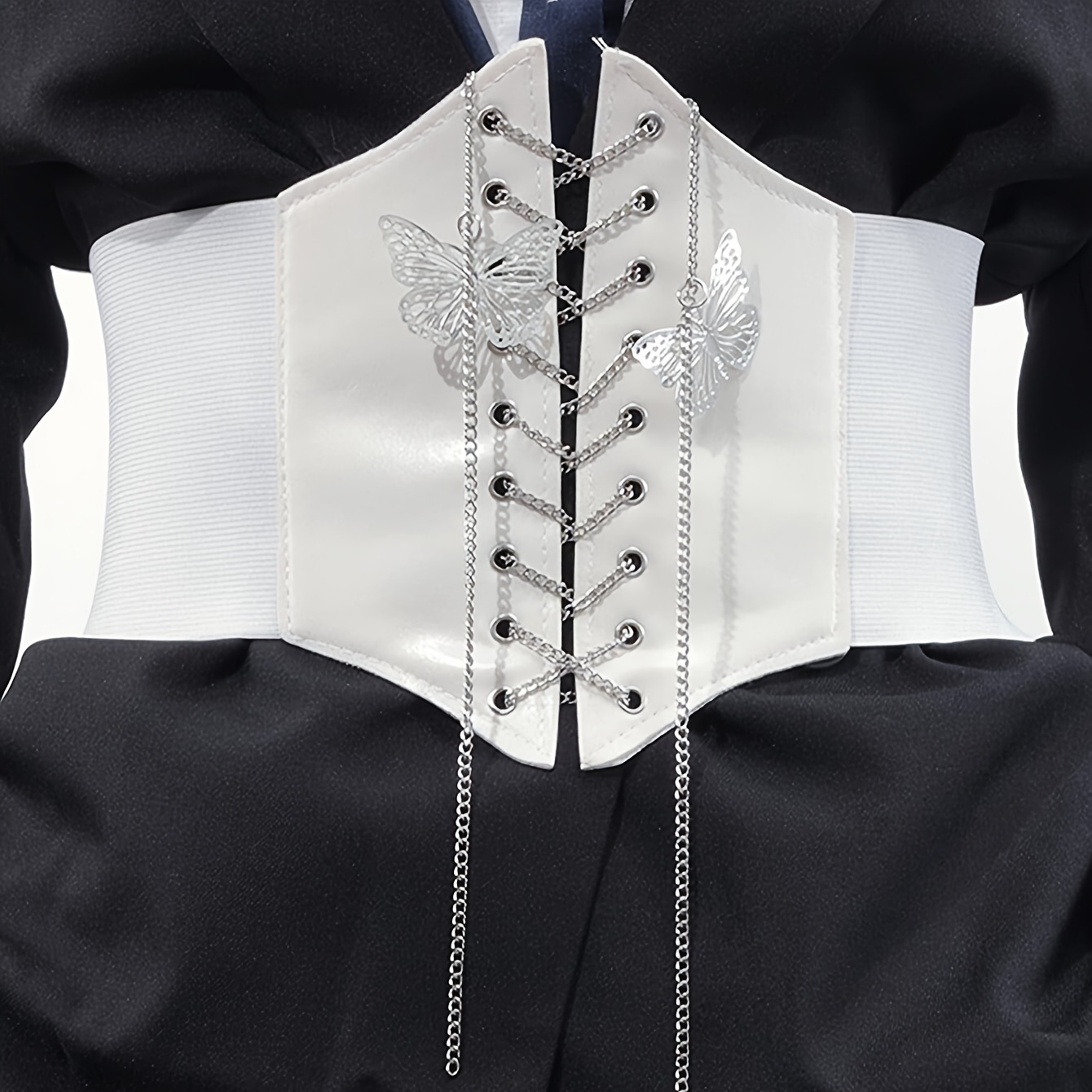 Fancy white corset -  Canada