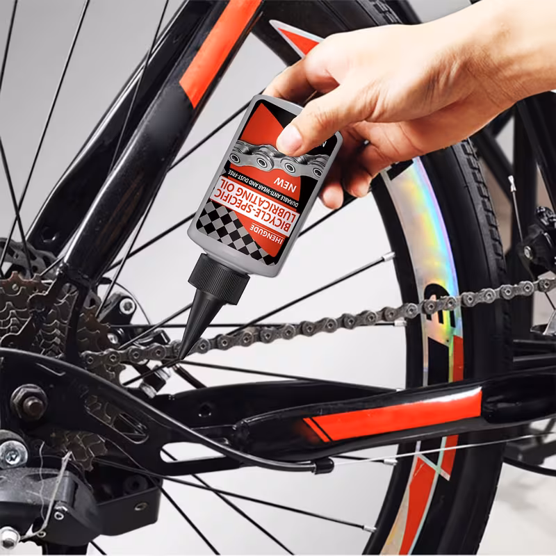 100ml Heavy-Duty Bicycle Oil Lubricant - Quick-Drying Dry Lubricant, Suitable for Mountain Bikes, Road Bikes, Front Forks, Chains, Freewheels - Compatible with All Bicycles 100ml heavy duty bicycle oil quick drying dry suitable for mountain bikes road bikes front forks chains compatible with all bicycles Product details 2