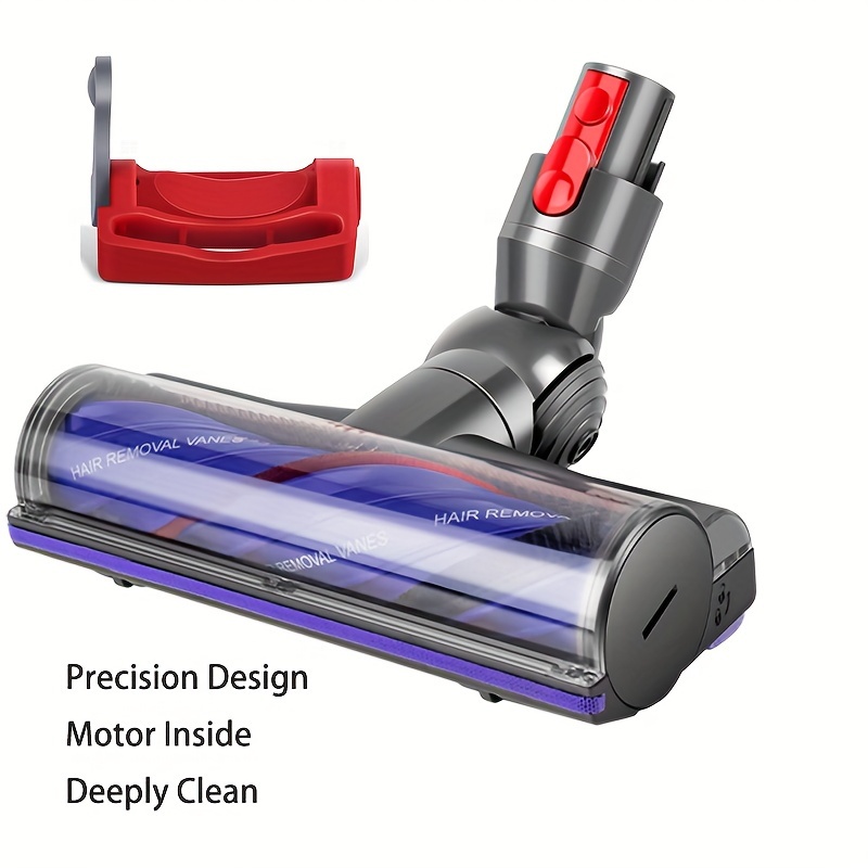 

Abs Material Floor Brush Attachment For Dyson V7 V8 V10 V11 V15 Cleaners, Deep Cleaning Roller Brush Accessory