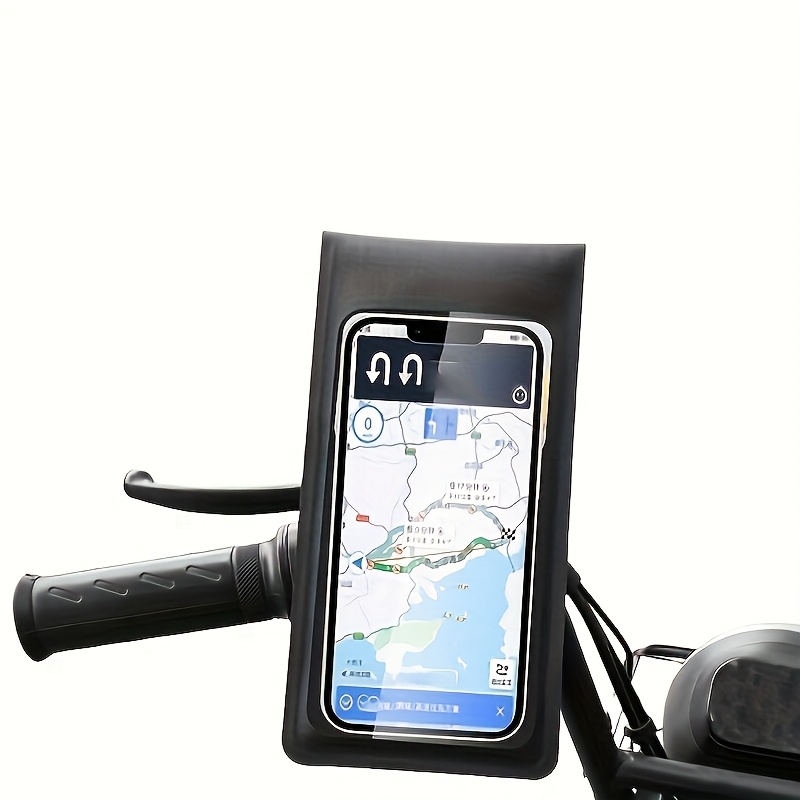 

1pc support de téléphone pour VTT en , support de téléphone pour moto, adapté pour la conduite en extérieur, support de téléphone rigide avec écran tactile, peut installé sur