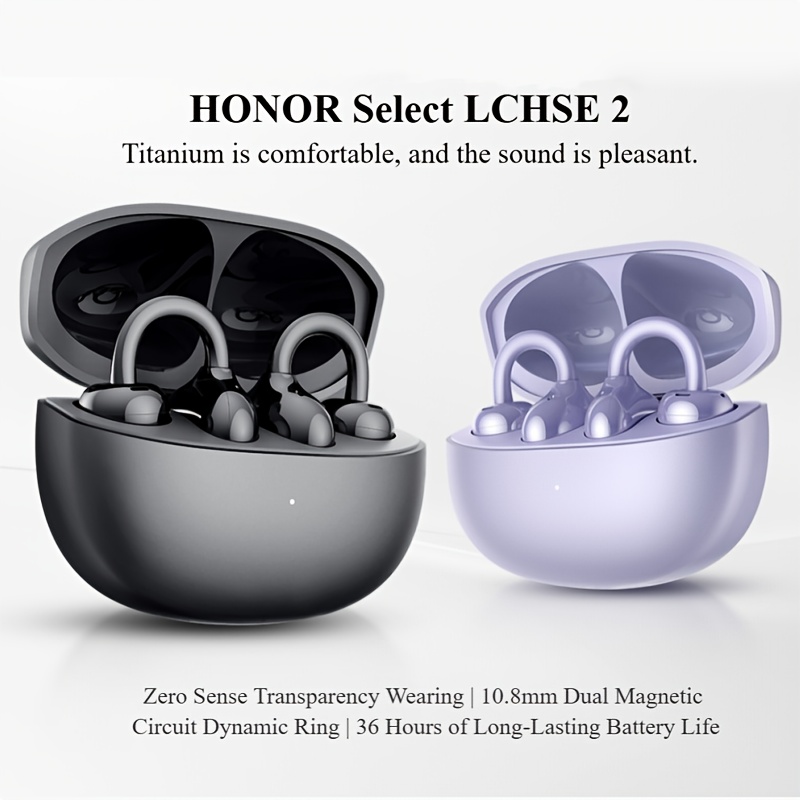       Clip-On Earbuds 2 - Wireless 5.0, 10mm Dual Magnetic Circuit Dynamic Ring, 36H  , Zero-Sense  , USB-C Charging, Lightweight   for Gaming & Music, Gaming Earbuds, Sleek Earbuds, Durable Earbuds