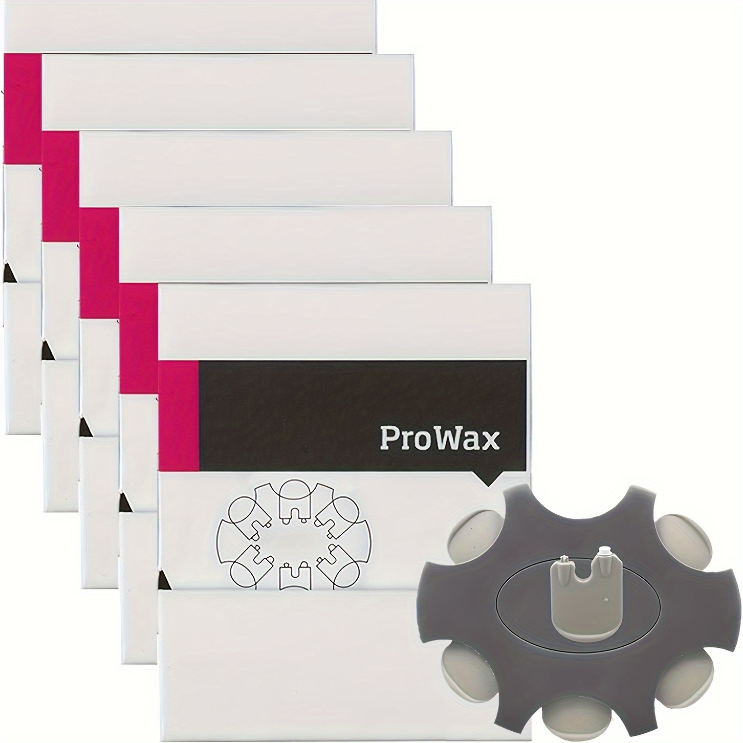 

5 Packs Prowax Filters Hearing Aid Supplies For Prowax Oticon, Prowax Replacement For Oticon Prowax Receives