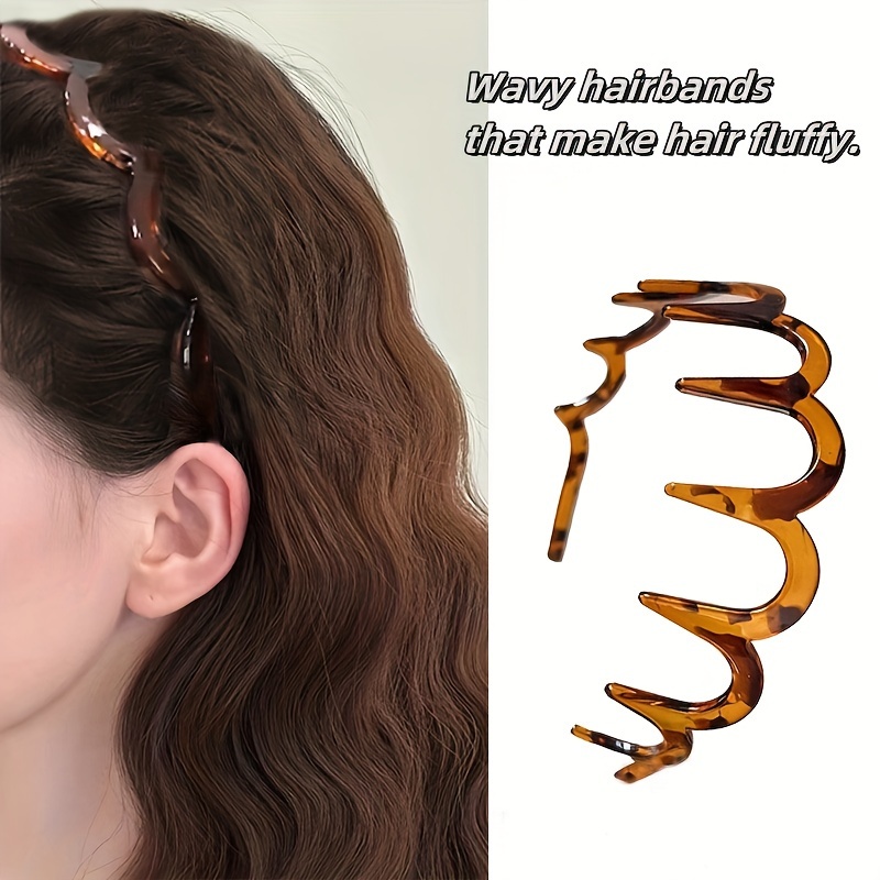 

Elegant Hairband For Women - Non-slip, Teeth Grip Headband With Lace Detail, Hairstyles & Face Washing