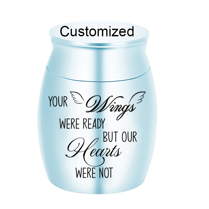 Customizable Small Keepsake Urns for Human Pet Ashes