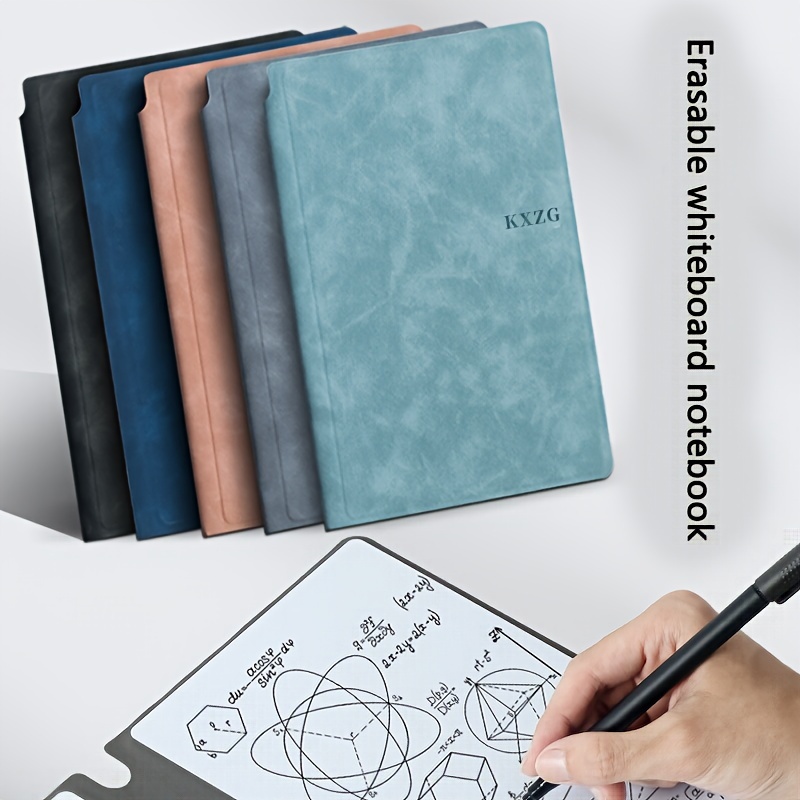 

A5 Erasable Whiteboard Notebook Set - Portable Reusable Writing Pad For Office, Study & Drafting