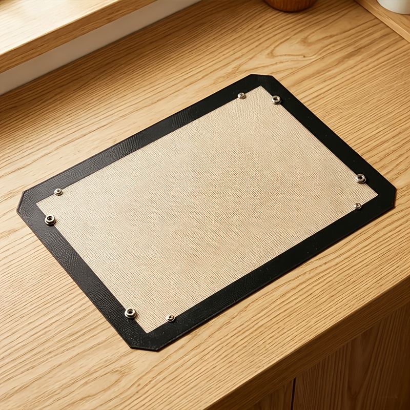 1pc Baking Mat, Reusable Baking Mat, Heat-resistant Baking Mat Large Reusable Silicone Baking Board Liner - , Easy-clean Oversized Food-safe Baking Tray For Loaves, Pastries, Pizza, - Dishwasher Safe
