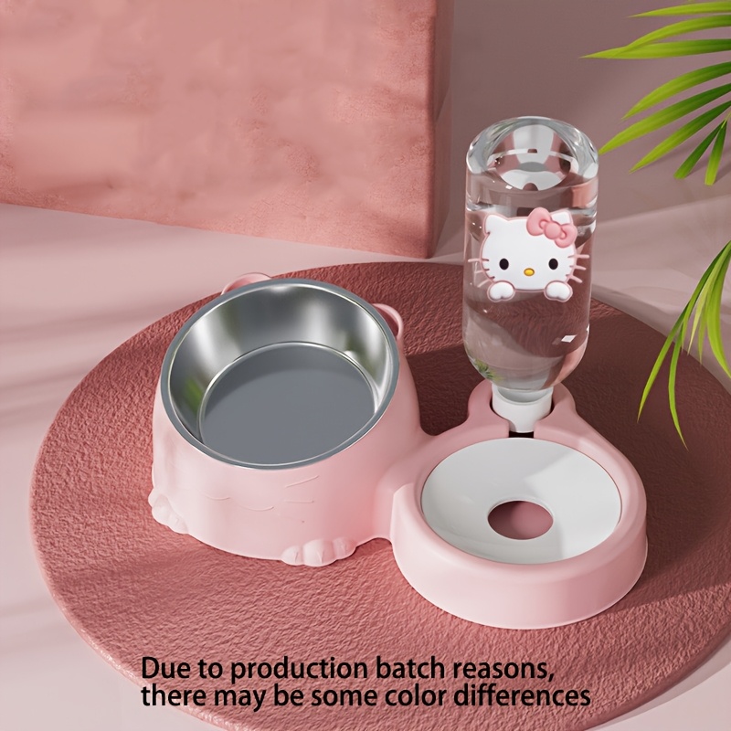 2-in-1 Sanrio Hello Kitty Stainless Steel Gravity-Fed Pet Bowl... product image 10