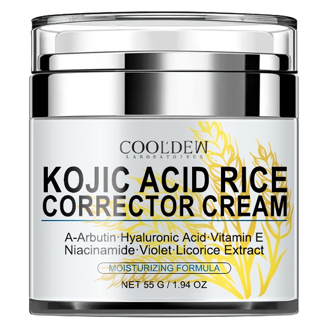 Image of 1pc55g Rice Moisturizing - A Hyaluronic Acid Moisturizer That Contains Niacinamide And Plant Extracts, Making The Skin Healthy, Smooth, And Radiantly