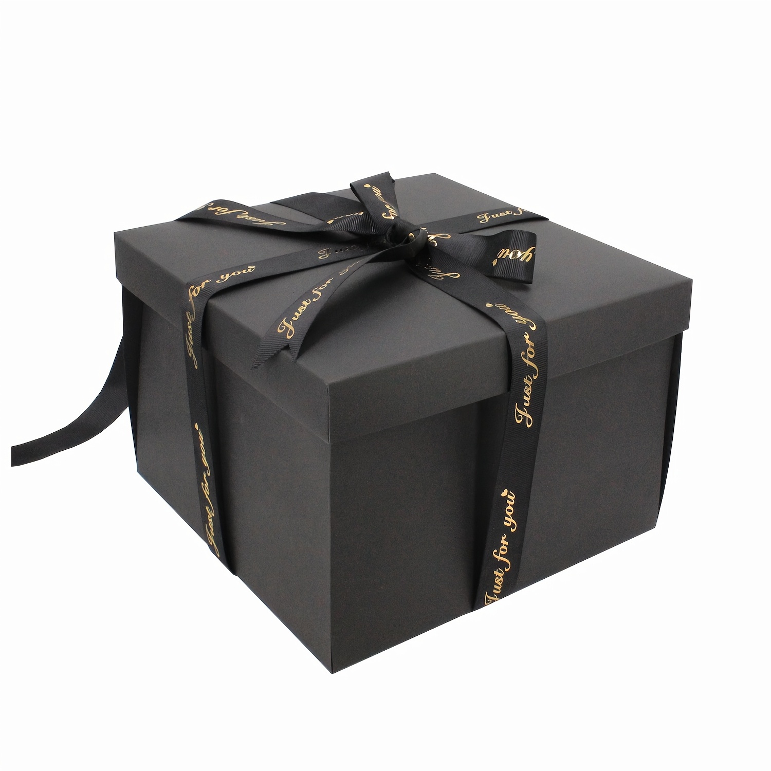 Image of 16pcs/set Pink/black Party Gift Packaging Surprise Box, Diy Gift Snack Box, Suitable For Birthdays, Weddings, Valentine's Day, Graduation Season, Retirement Parties, Father's Day, Mother's Day