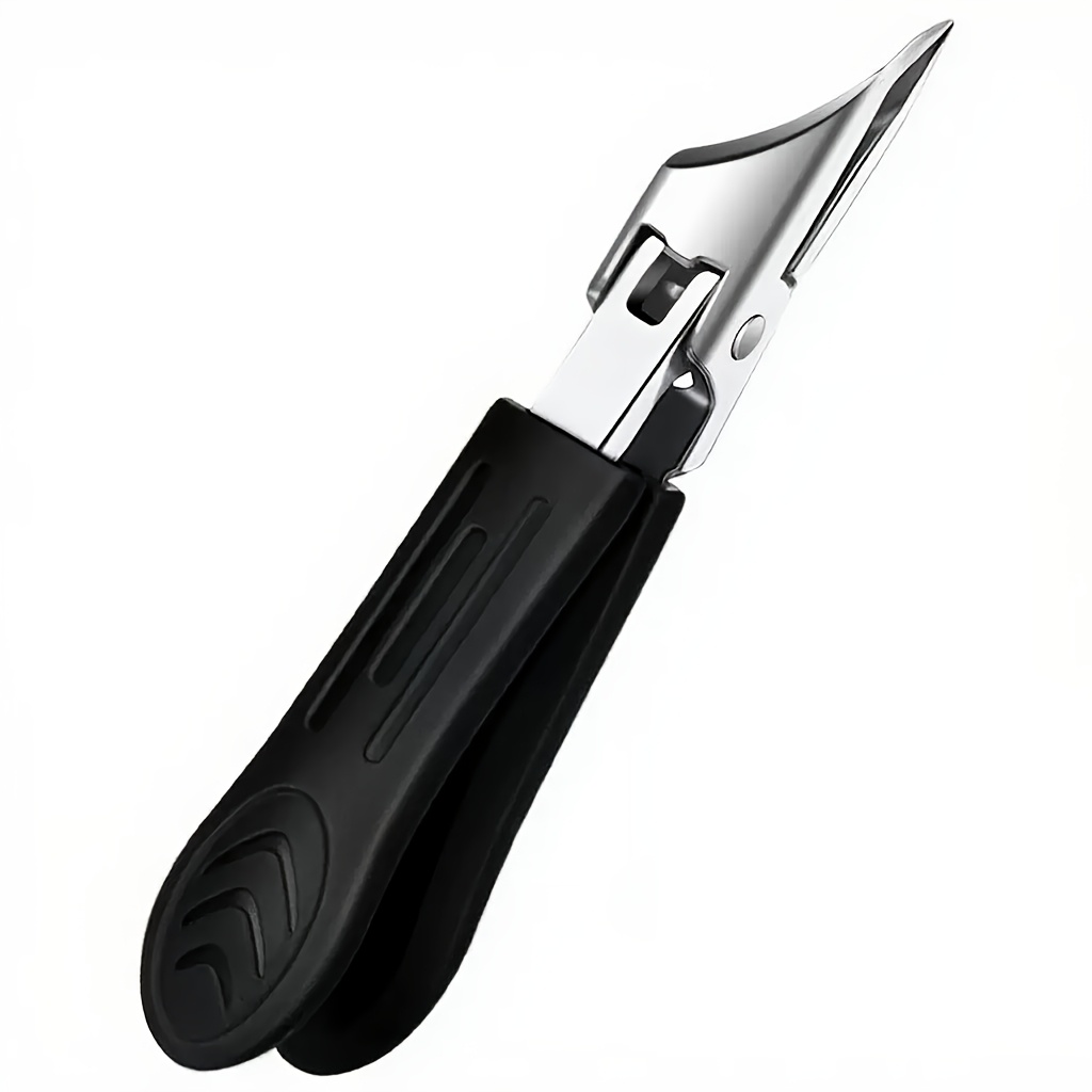 Thick Armor Embedded Nail Clippers with Splash-Proof Design