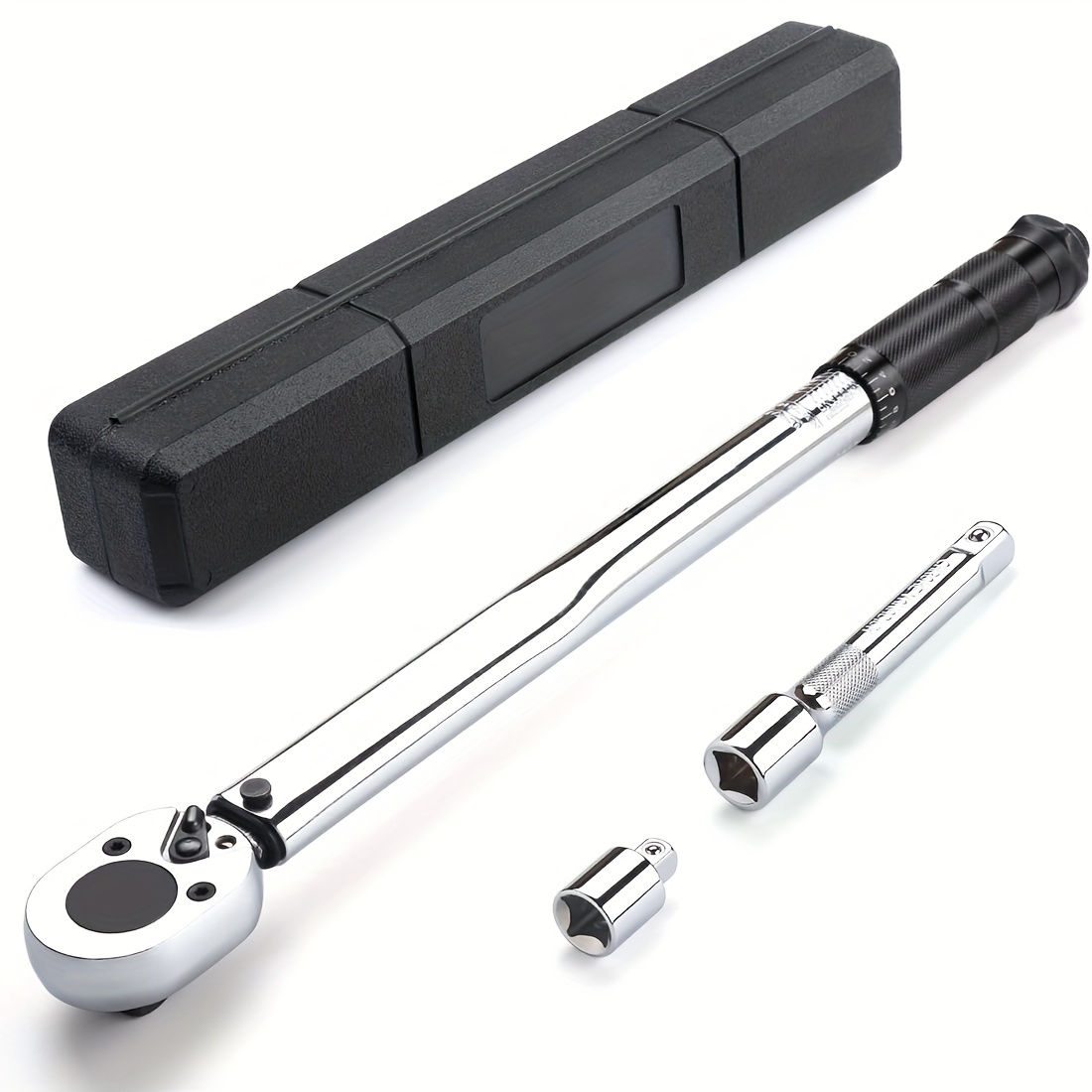 1/2 Inch Torque Wrench Set, Dual- Adjustable, 28-210nm