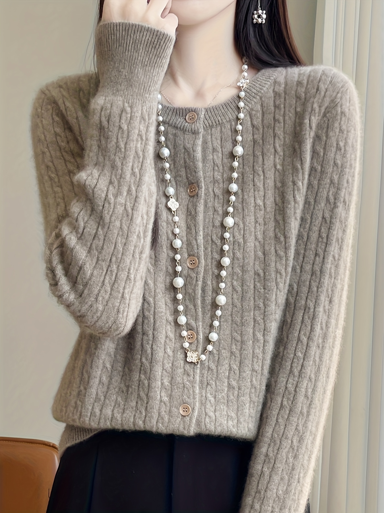 Factory Woolen Top Club Factory Cardigan Woolen Top Club Factory