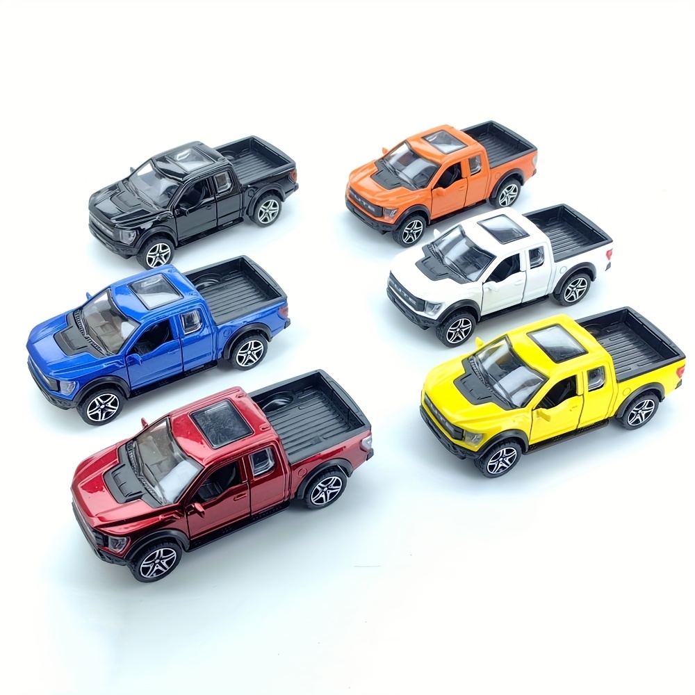 2025 latest model of pickup truck 1 36 scale die cast model alloy toy vehicle off road car rubber tires doors that can open suitable as a car ornament or desktop decoration collectible souvenir perfect gift for christmas and halloween