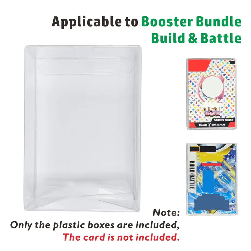 10pcs plastic protector case booster bundle 6 0 - Temu New Zealand 10pcs plastic protector case booster bundle 6 0 - Temu New Zealand