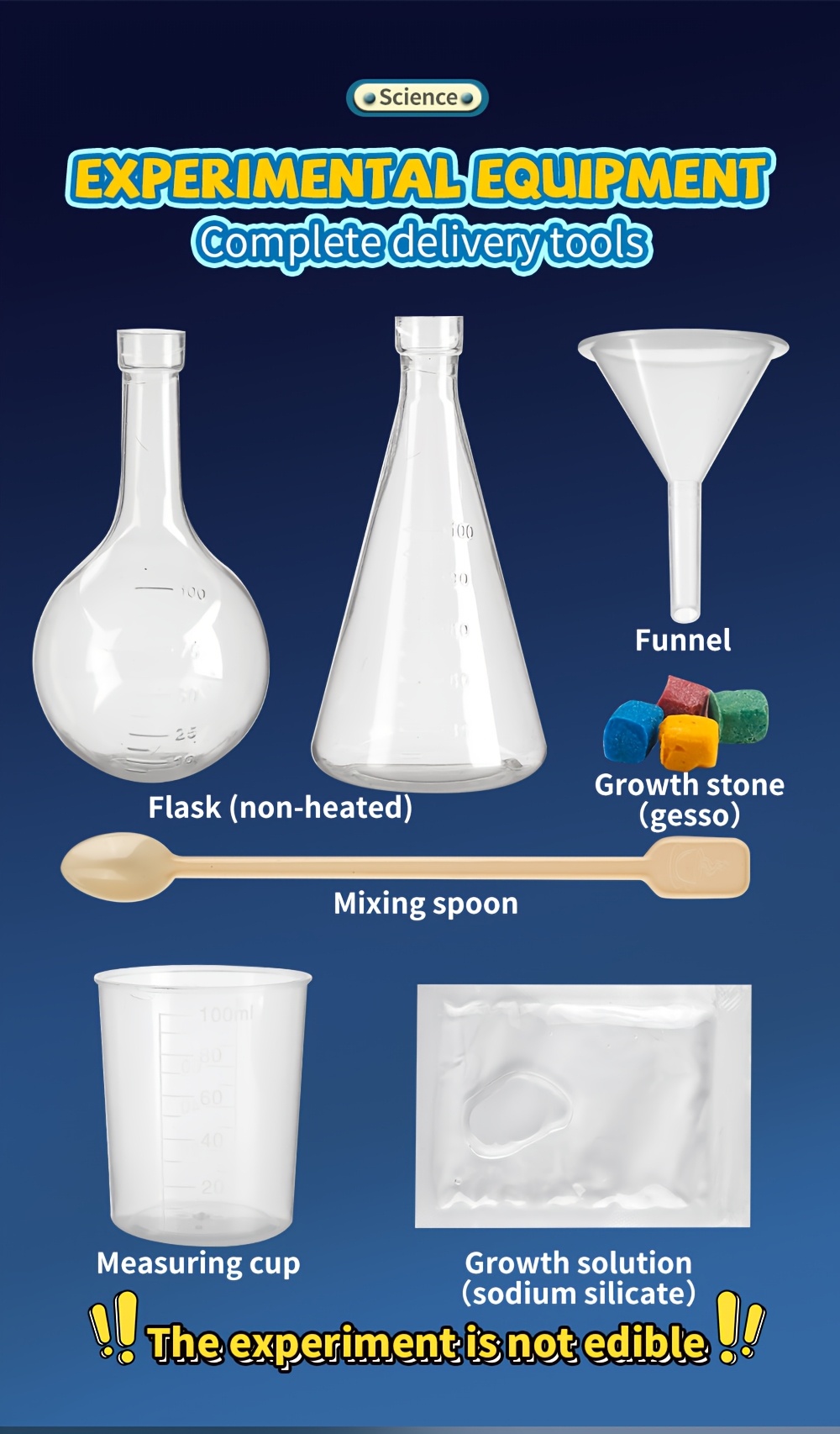 Water Garden Experiment Educational And Entertaining Toy Diy   Experiment Kit   Colors Are Random A   Gift   Halloween And Christmas Presents Product Details 8