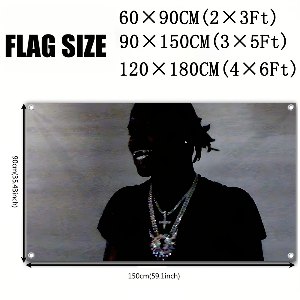 TEMU A Large 3x5 Feet Or Extended 4x6 Feet Heavy-duty Polyester Banner Featuring A Humorous Meme About , Perfect For Man Caves, Garages, And Parties.