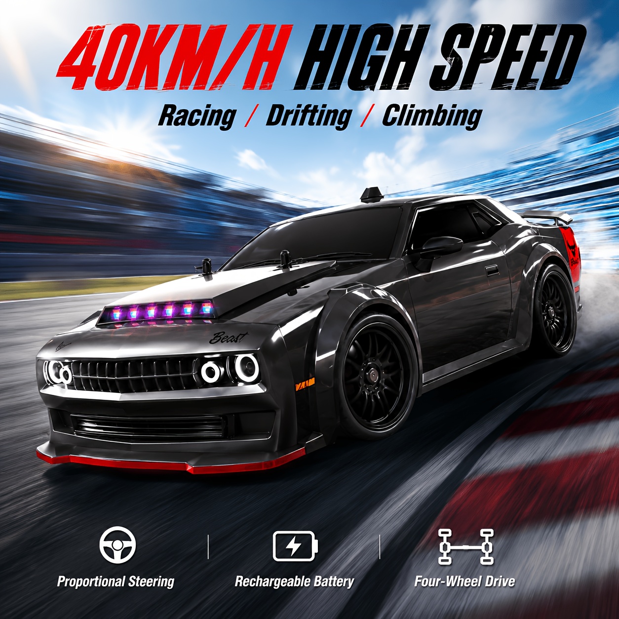 Image of 75km/h Brushless Motor Car! Not A Toy. For Professional Players/collectors Only/ Sports Competition.