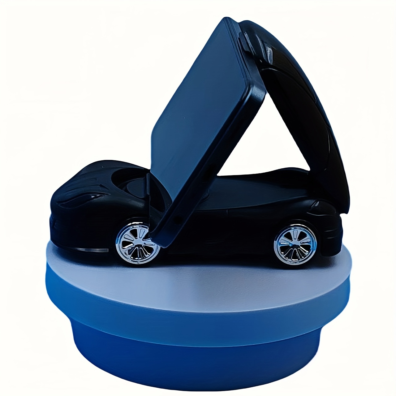 Car Model Phone Holder Set(1pc Phone Holder+1pc Shift Gears), Foldable Car Dashboard Phone Holder, 360 ° Rotating Universal Phone Holder, Car Accessories