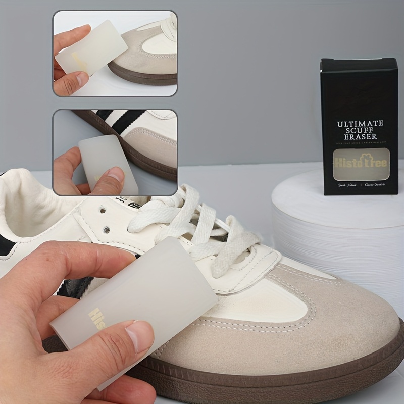 1pc Premium PVC Shoe Cleaner Eraser - Stain & Dirt Remover for Sneakers, Suede & Nubuck - Ideal for Care & Maintenance of White Shoes, Snow Boots
