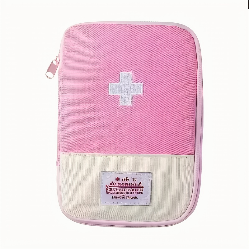 TEMU Portable Travel Medical Kit, Emergency Bag With Essential Supplies - Suitable For 195 Countries