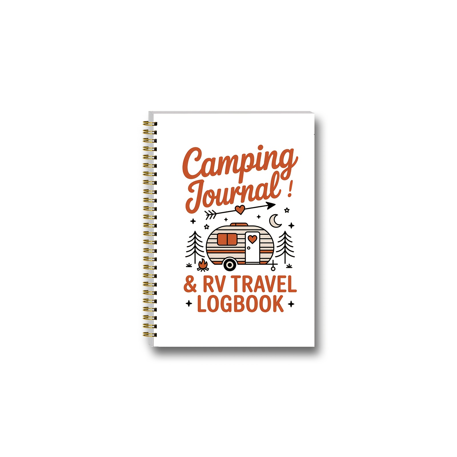 TEMU Camping Journal And Rv Travel Logbook: Route, Weather And Campground Details | Favorite Memories And Travel | Restaurants, Food And Dining Log