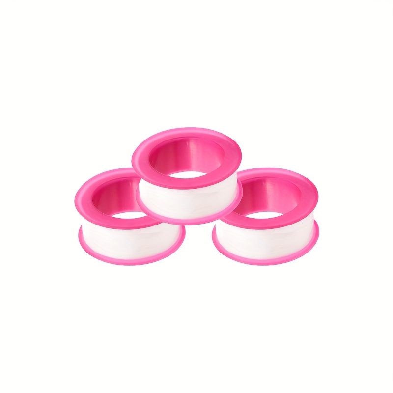 TEMU 10rolls Tape, Industrial Tape, 1.77in (length) * 0.59in (width) Ptfe Tape, Showerhead Thread Tape, Hose Tape, White
