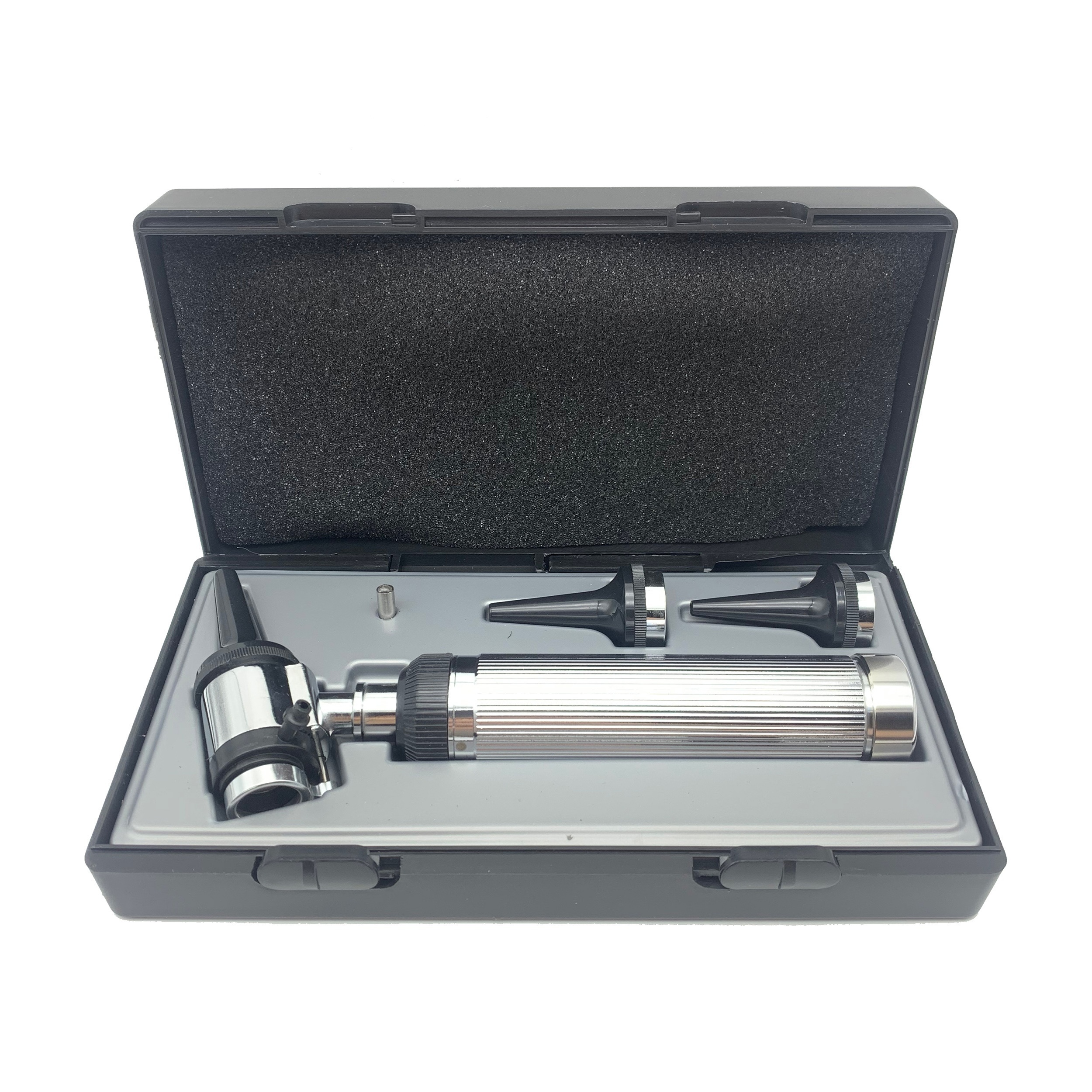 professional medical otoscope battery powered pvc copper construction for safe ear exams details 1