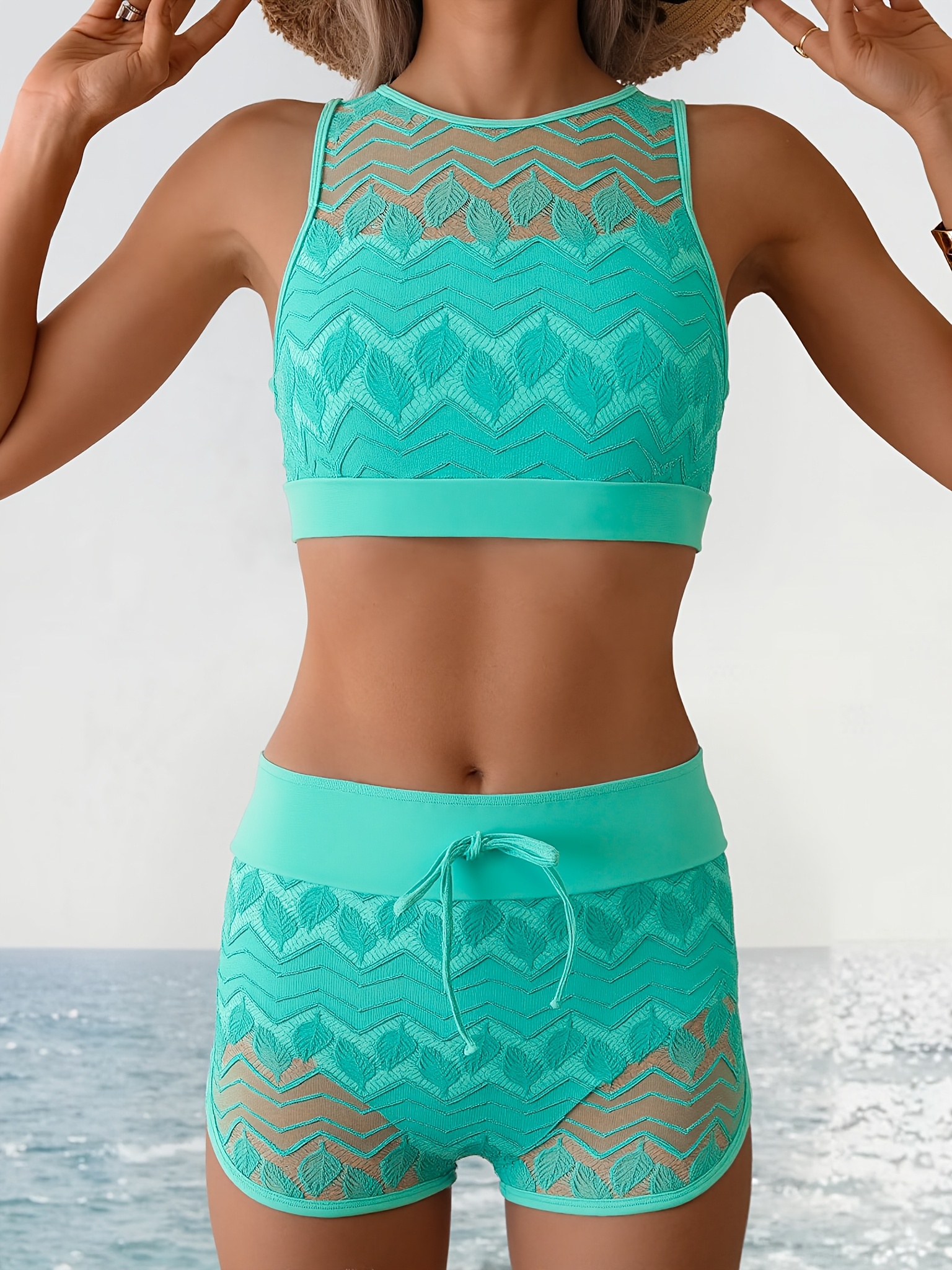 womens stylish tankini set