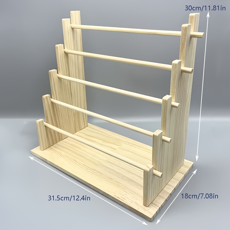 Wooden Assembled Jewelry Rack Desktop Organizer Storage Rack Bracelet Bracelet Jewelry, Jewelry Towers