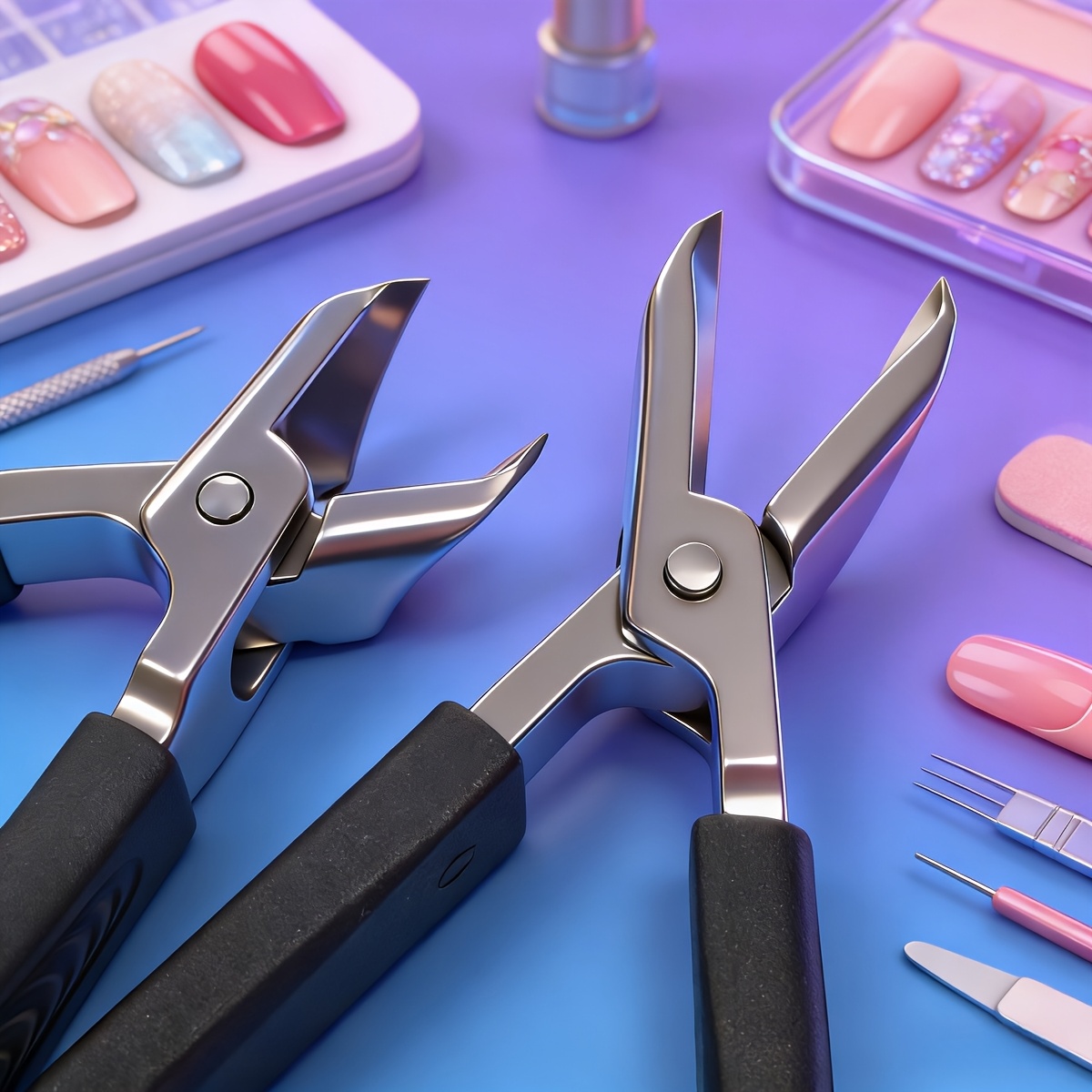 Premium Foot Care Tool Set with Large Opening Nail Clipper