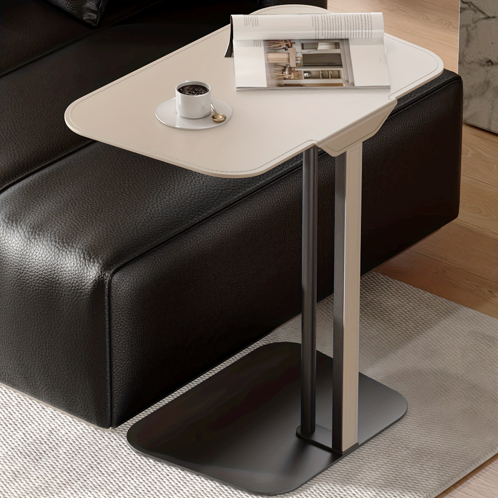 Modern Sofa Side Table, Coffee Table, Bed, Sofa, Living Room Laptop Side Table, Space Side Table Furniture, Easy To Assemble