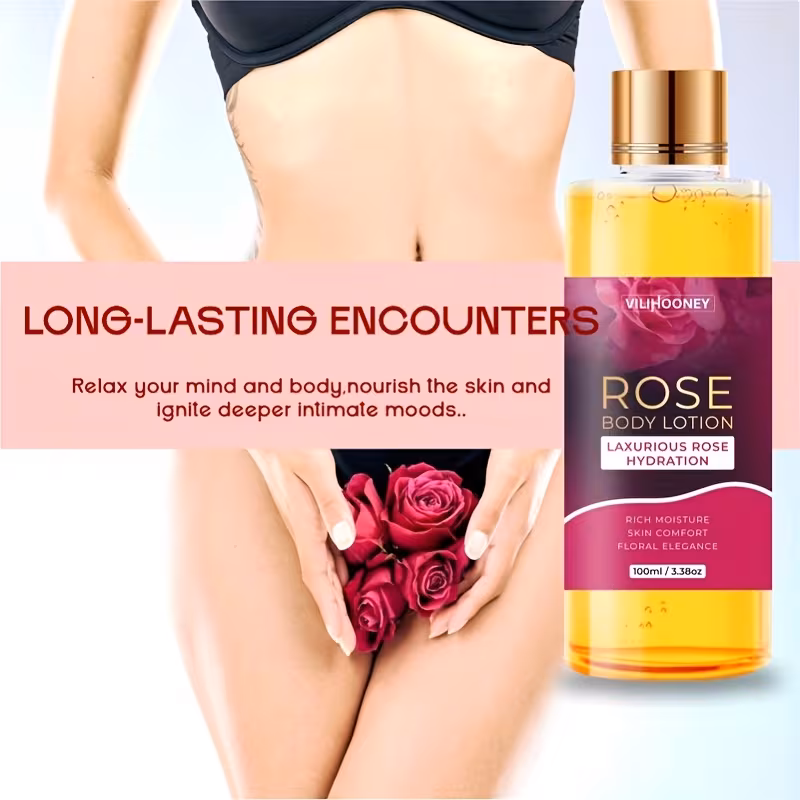 زيت تدليك للأزواج 100 مل - جل حميمي للرجال والنساء، تركيبة طويلة الأمد برائحة الورد ومستخلصات نباتية، سهل التطبيق، مناسب لجميع أنواع البشرة، لوشن تدليك رومانسي للأزواج، للاسترخاء وتجربة حسية، زيت تدليك مزدوج لرحلة متناغمة للاسترخاء المتزامن، تركيبة لكلا الجنسين لتوازن العقل والجسم، يعزز الحميمية والترابط تفاصيل المنتج 0