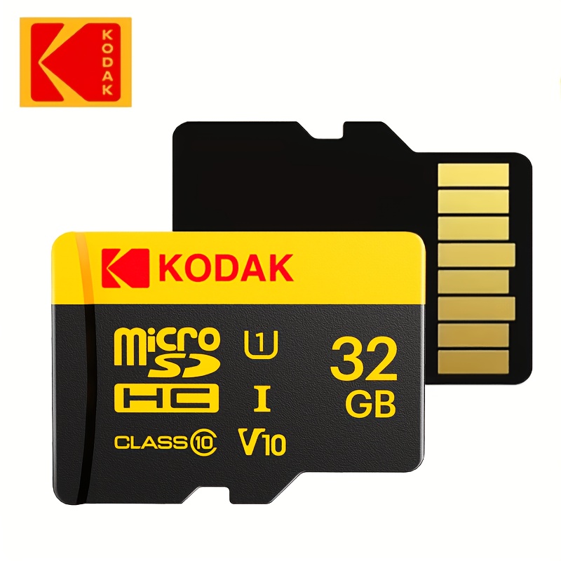 TEMU Carte mémoire pour appareil photo pour enfants, carte mémoire 32 Go haute vitesse MiniSD Classe 10, carte TF Cartao de Memoria pour PC et