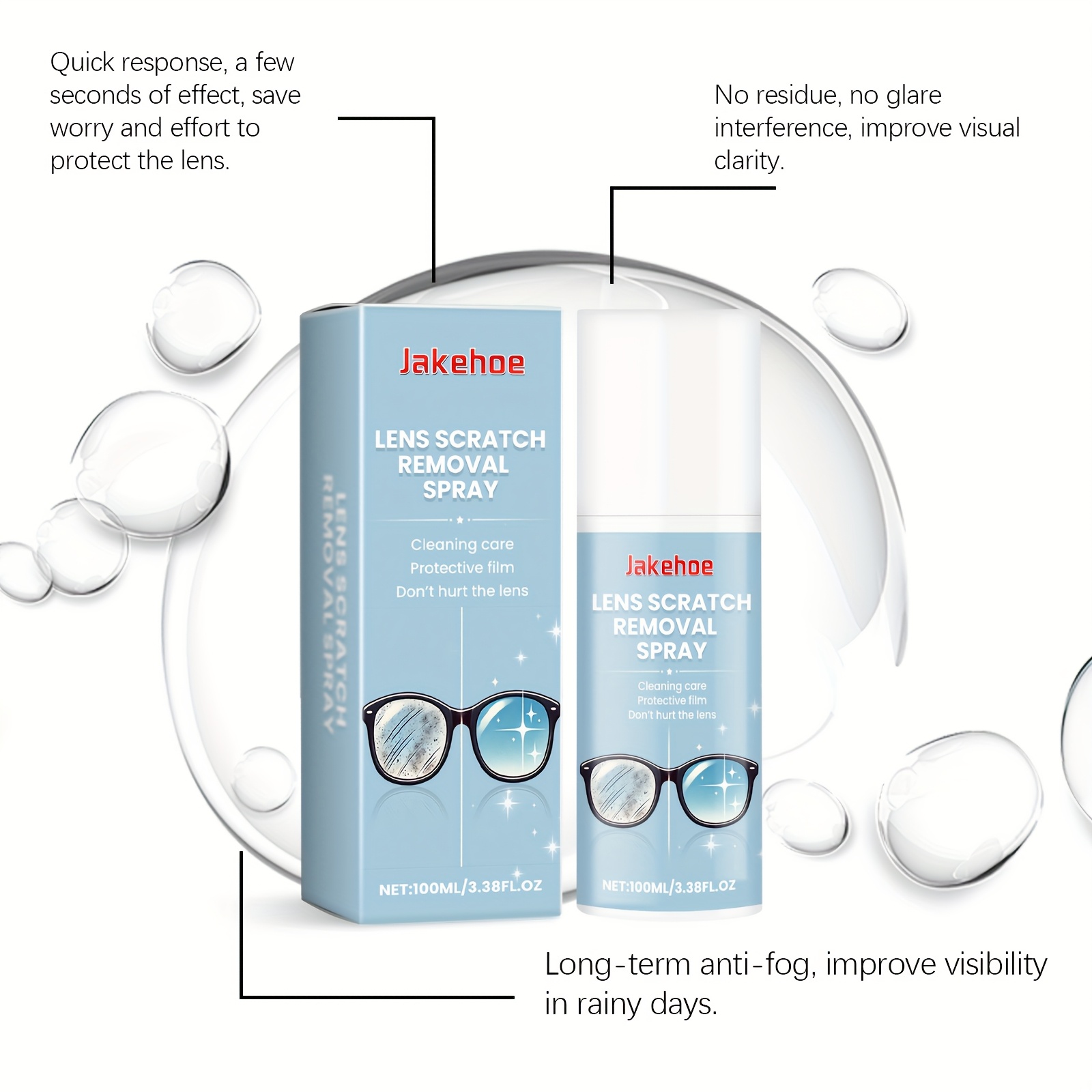 lens scratch remover spray fast drying non Temu United Arab Emirates