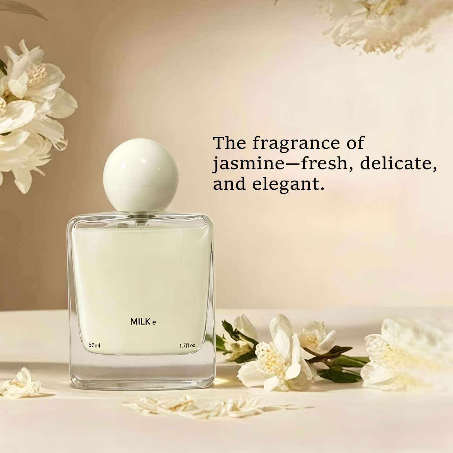 Hair Perfume, Coconut Milk Perfume For Women, 50ml Eau De Parfum With Jasmine And , Long-lasting Creamy Scent For Daily And Party Wear