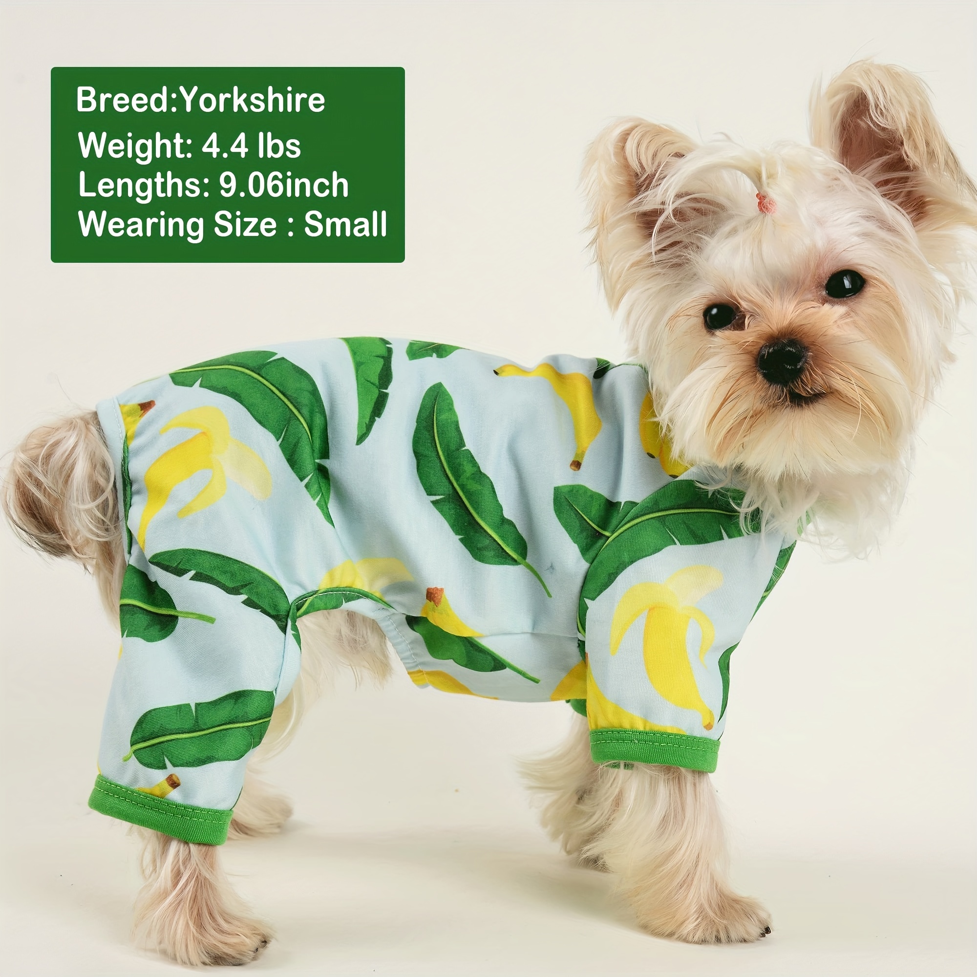 Soft Stretchy Dog Pajamas For Small Dogs In Summer Puppy Clothes