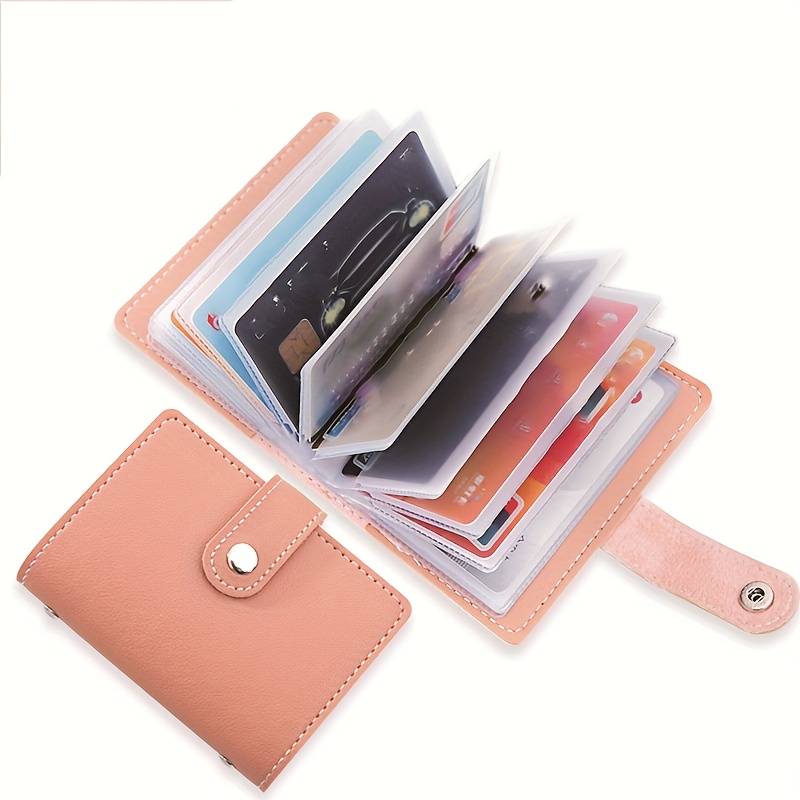 

26-slot Creative Multi-card Holder For Id And Bank Cards