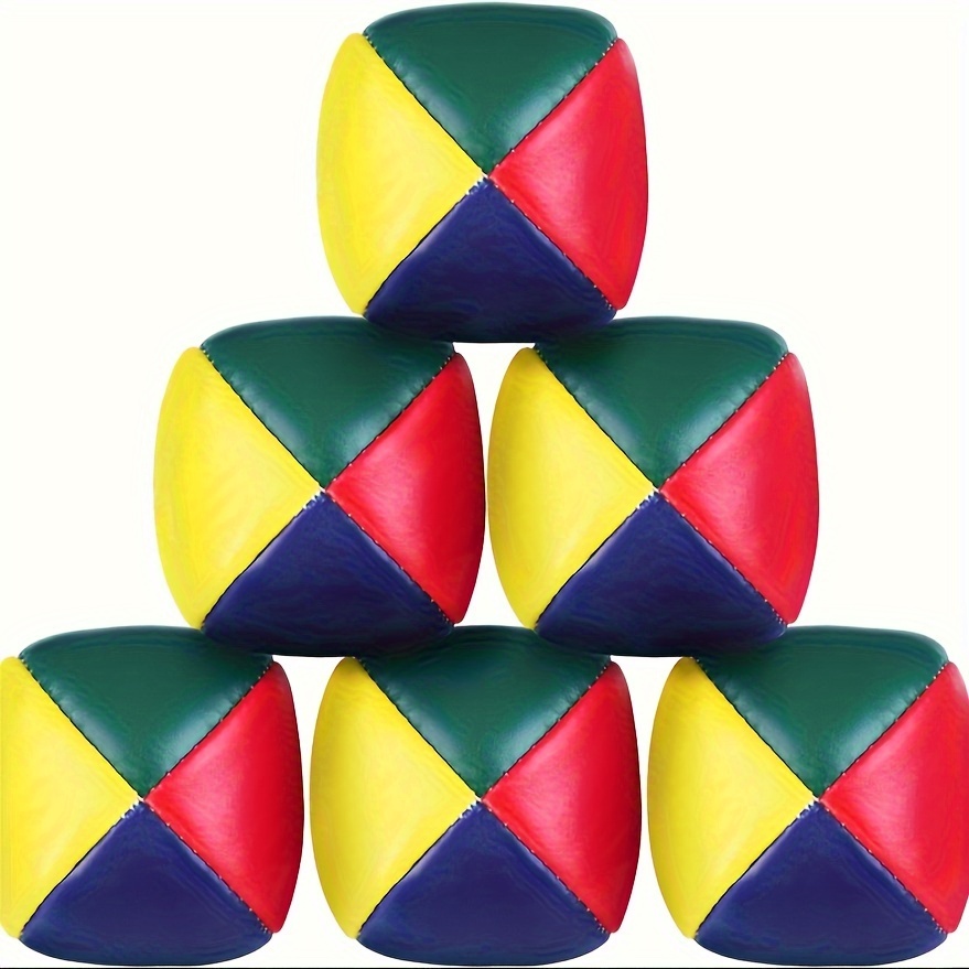 Kit 15 Balles De Jonglage RISF Pour Débutants - Balles Souples Cirque Avec Expressions Drôles