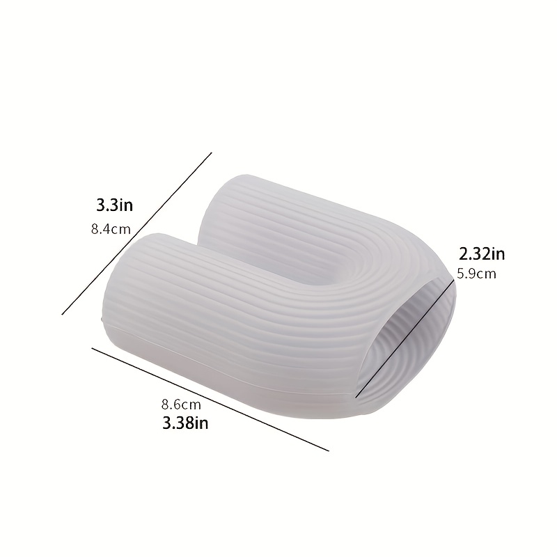 E-shop U-Form Kerze Silikonform Gestreifte Duftkerzen Herstellung Wachsform Gips Harz Schmuck Handwerk Form Heimdekoration