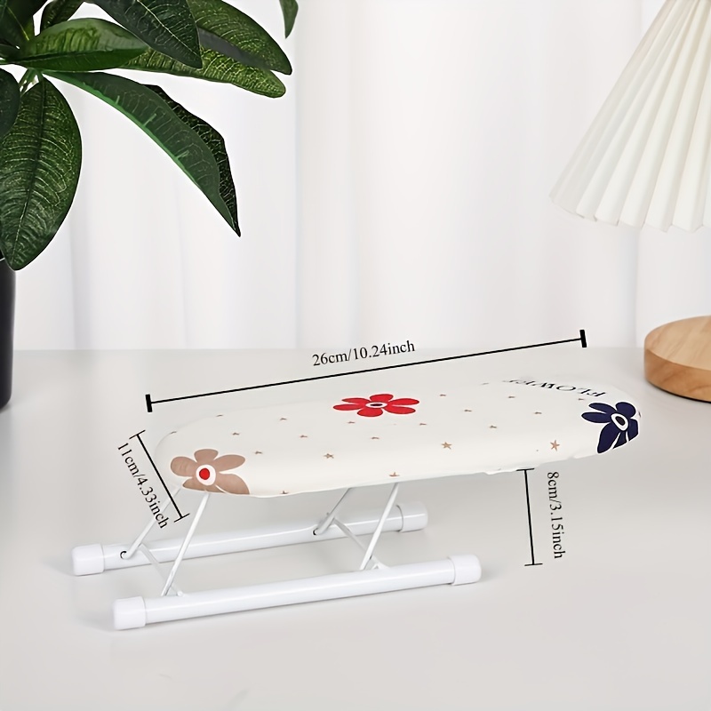 Mini tabla de planchar para coser, plegable que ahorra espacio, mini tabla  de planchar para el hogar, manga de viaje, puños, cuello, mesa de