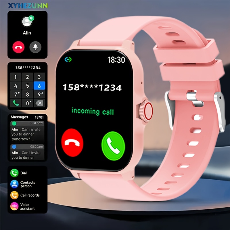 2026 83 inch full touchscreen smartwatch wireless 5 0 call text music multiple sports 260mah battery usb charging ideal gift for an fashion accessory vibrant display Product details 2
