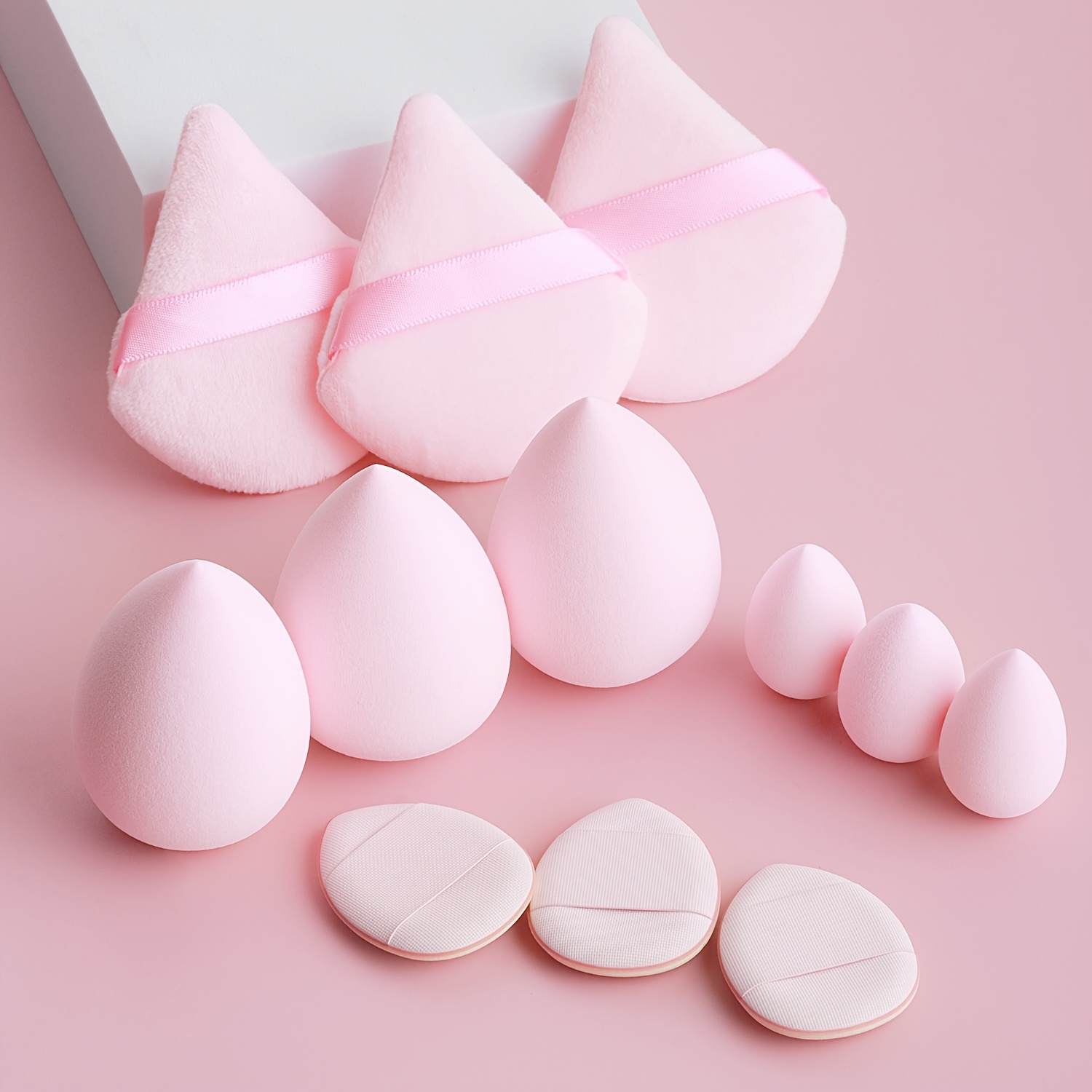 

12pcs Makeup Sponge Egg Beauty Sponge Soft Makeup Foundation Sponge Women Makeup Accessories Beauty Tools