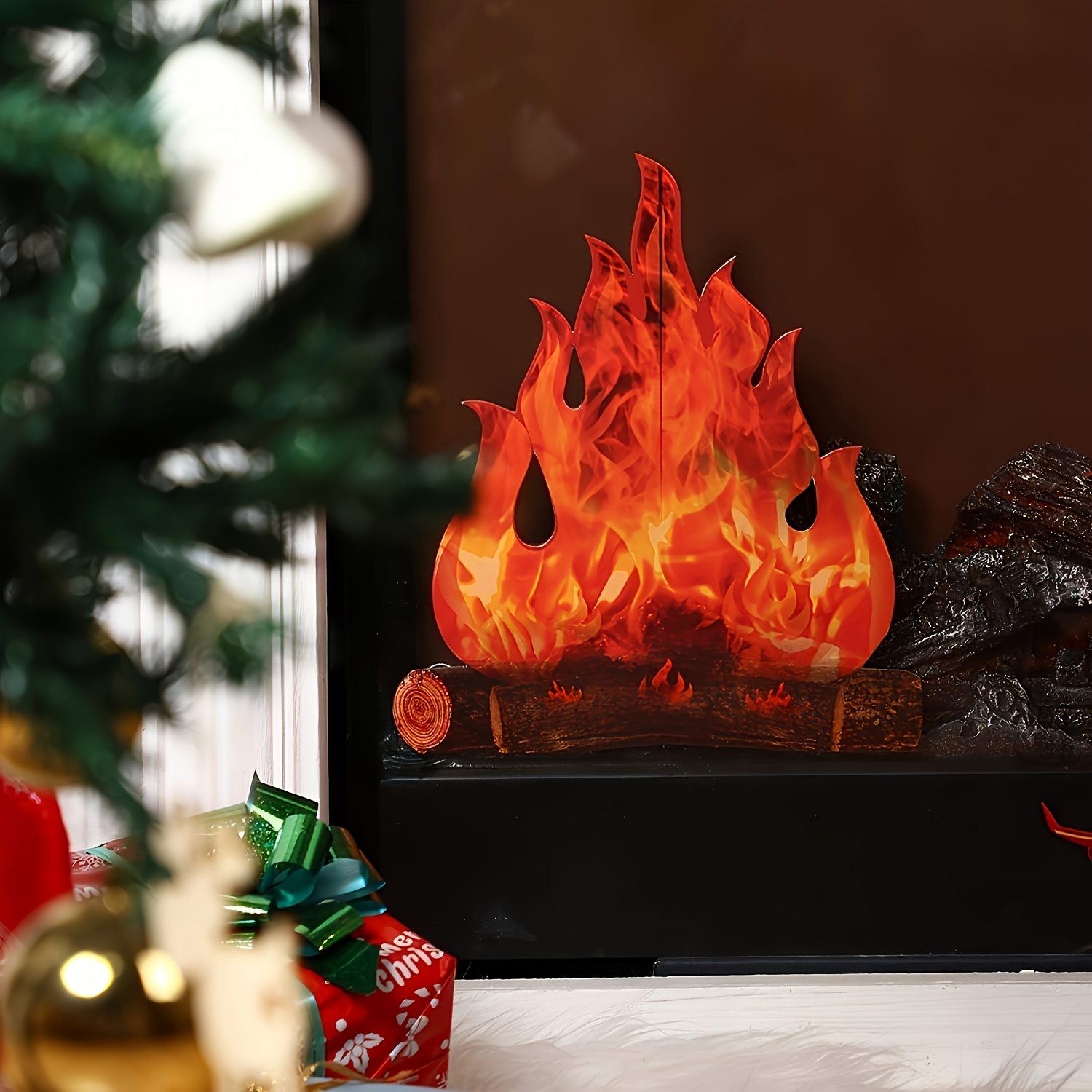knstlicher weihnachtsbaum im topf Knstlicher Weihnachtsbaum im Topf  H90 x 48 cm  Grn gefrostet