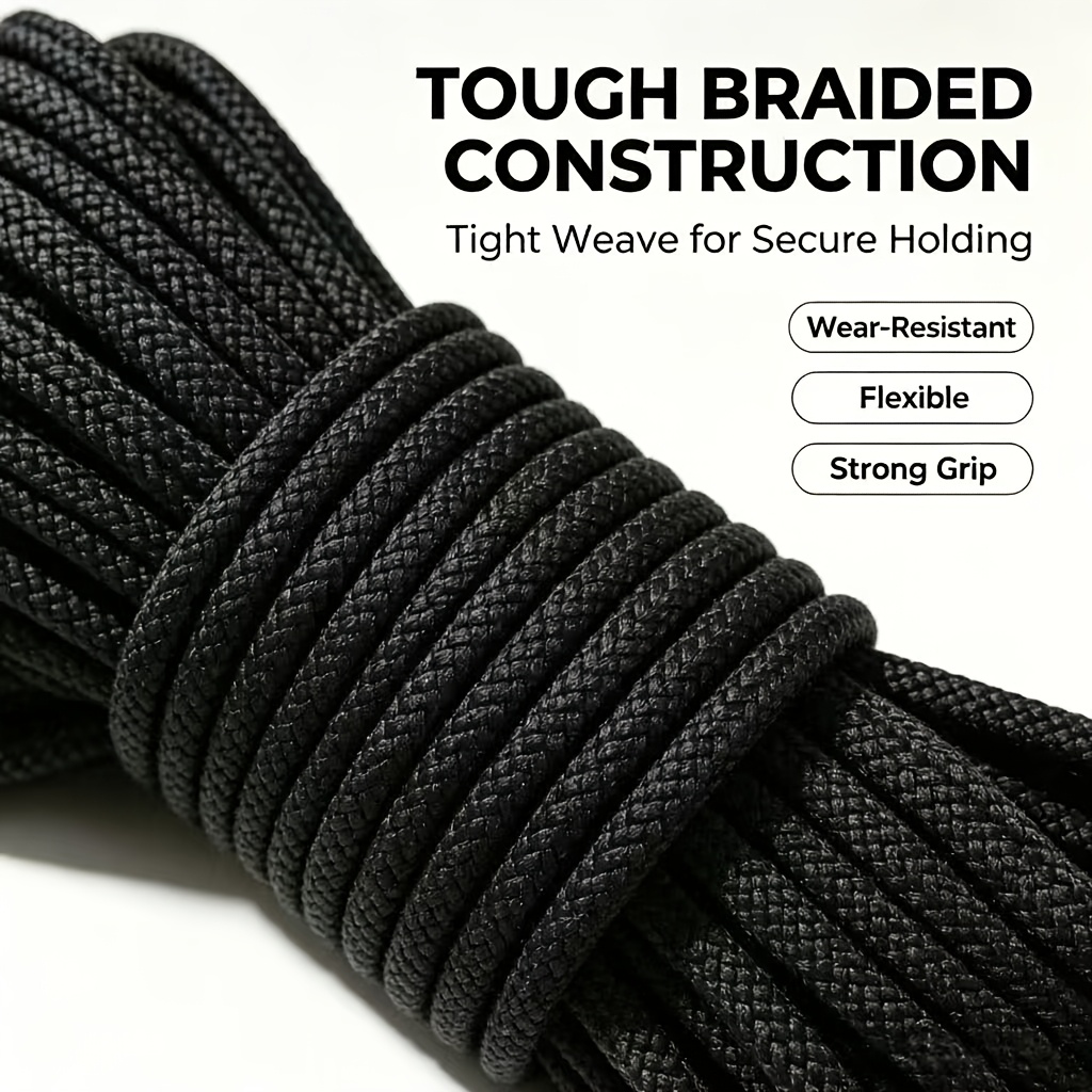 8mm Thickened High-Strength Nylon Tie-Down Rope, 100 Meters