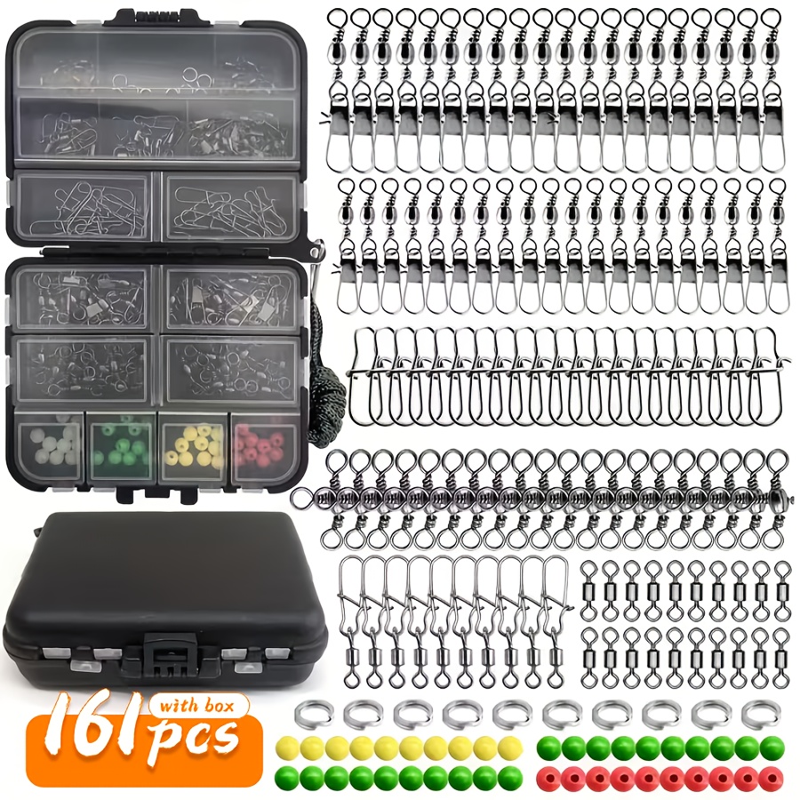 Takami | 161-teiliges Angelverbinder-Set - Edelstahl und Blei - Ideal für Valentinstag, Thanksgiving, Lehrer-Tag,…: retailer-supplied image