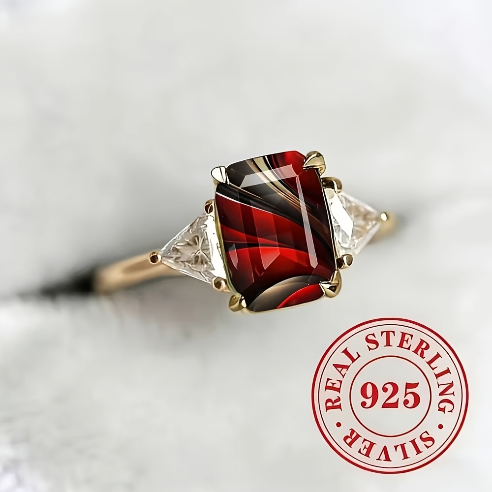 Casual 925 Silver Ring for Daily Use and Parties