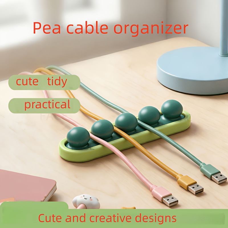 2/3pcs Desktop Multi-Functional Cable Organizer