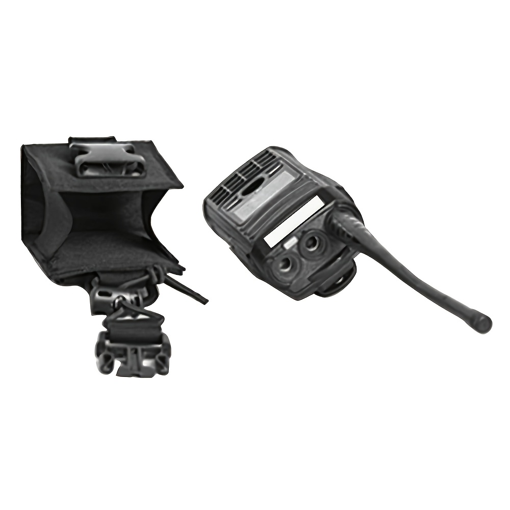 TEMU Custodia da cintura portatile wireless regolabile per walkie-talkie tattici con design e , per sport all', caccia e uso su accidentati per radio