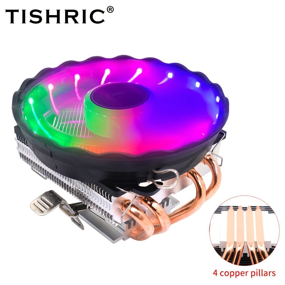 Ventilateur CPU Avec 4 Heatpipes – Compatible LGA 1700/1200/1151/1150, Neuf, Garantie 1 An
